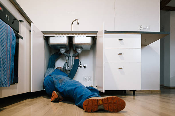 Professional Leak Detection technician working in Alfred, ME